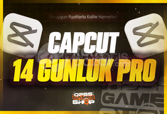 PC + Mobile ⭐Capcut Pro 14 Günlük Premium