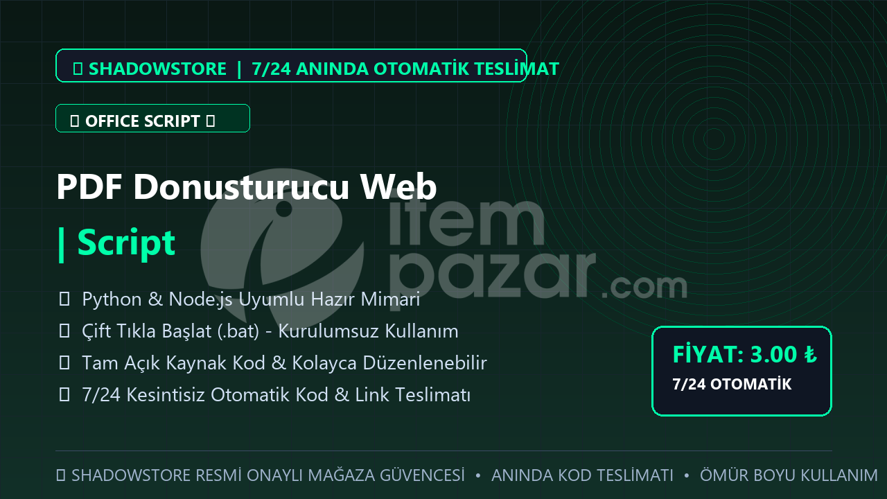 PDF Donusturucu Web | Script | #078