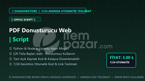 PDF Donusturucu Web | Script | #078