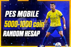 ⭐​Pes 5000-1000 Coin Garantili [MAİL DEĞİŞEN]✅