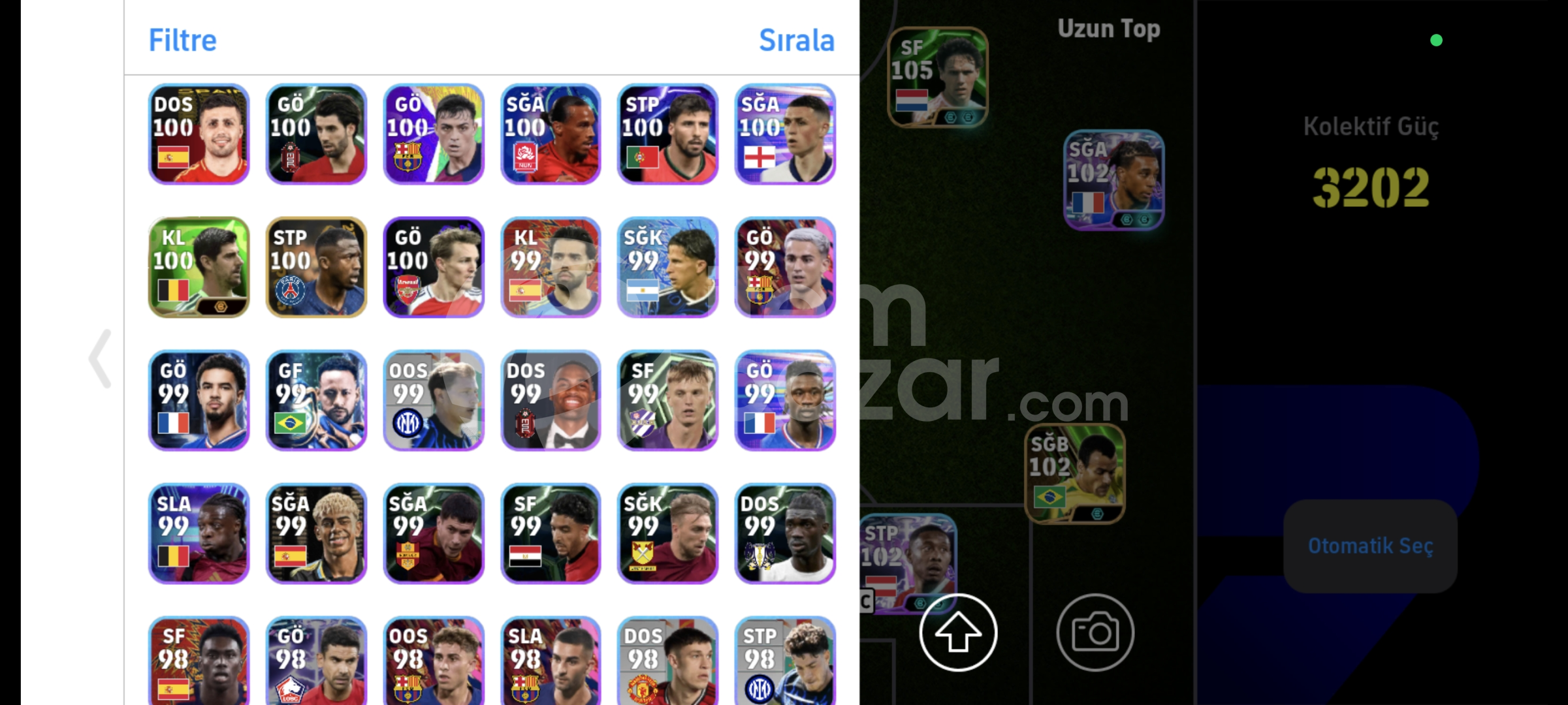 PES HESABİ 