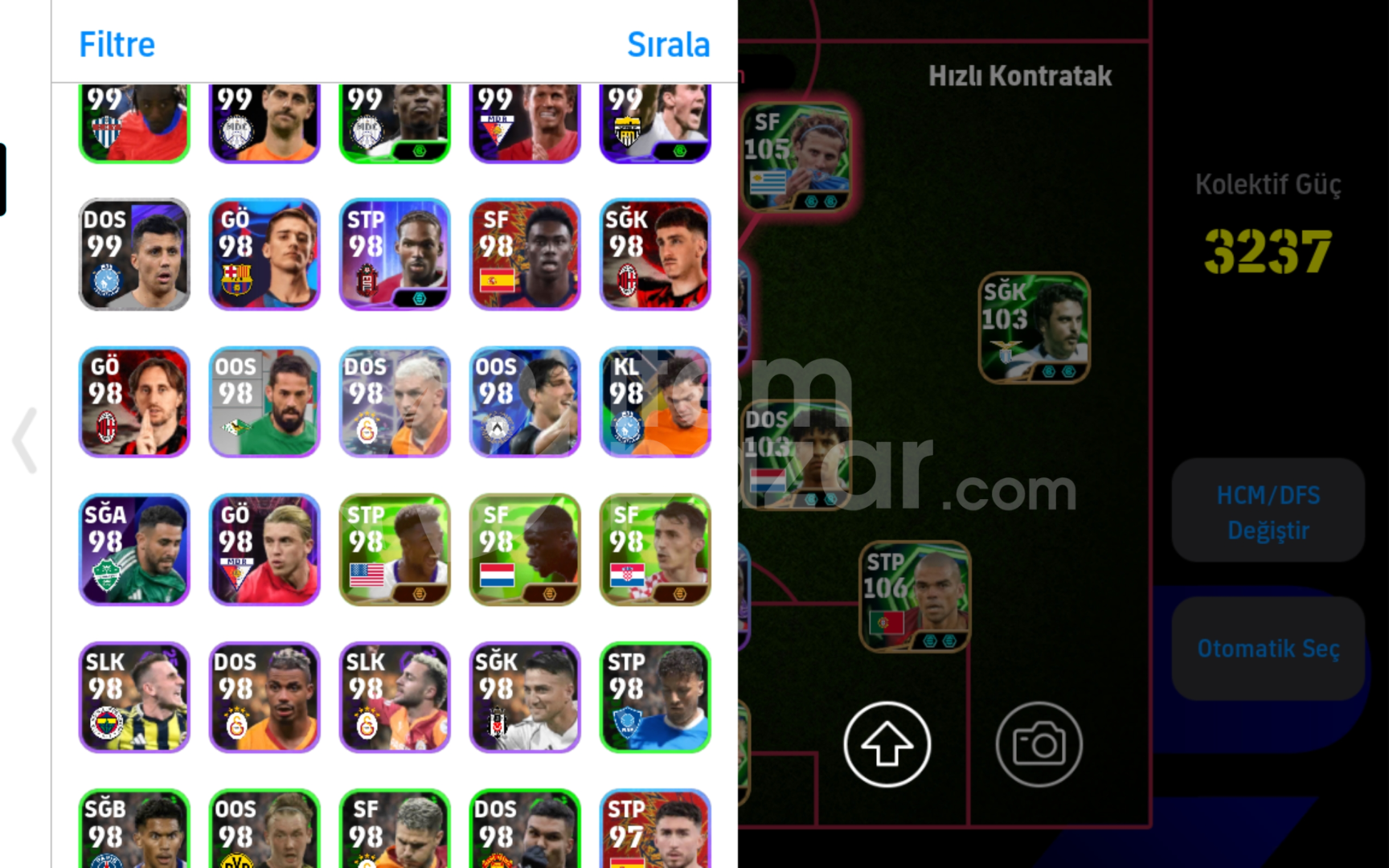 Pes hesabı (acili satılık) 
