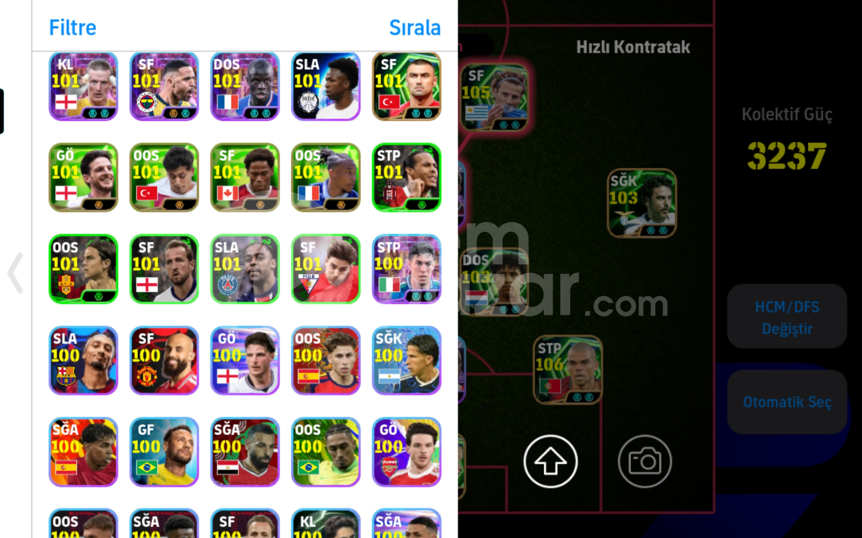 Pes hesabı (acili satılık) 