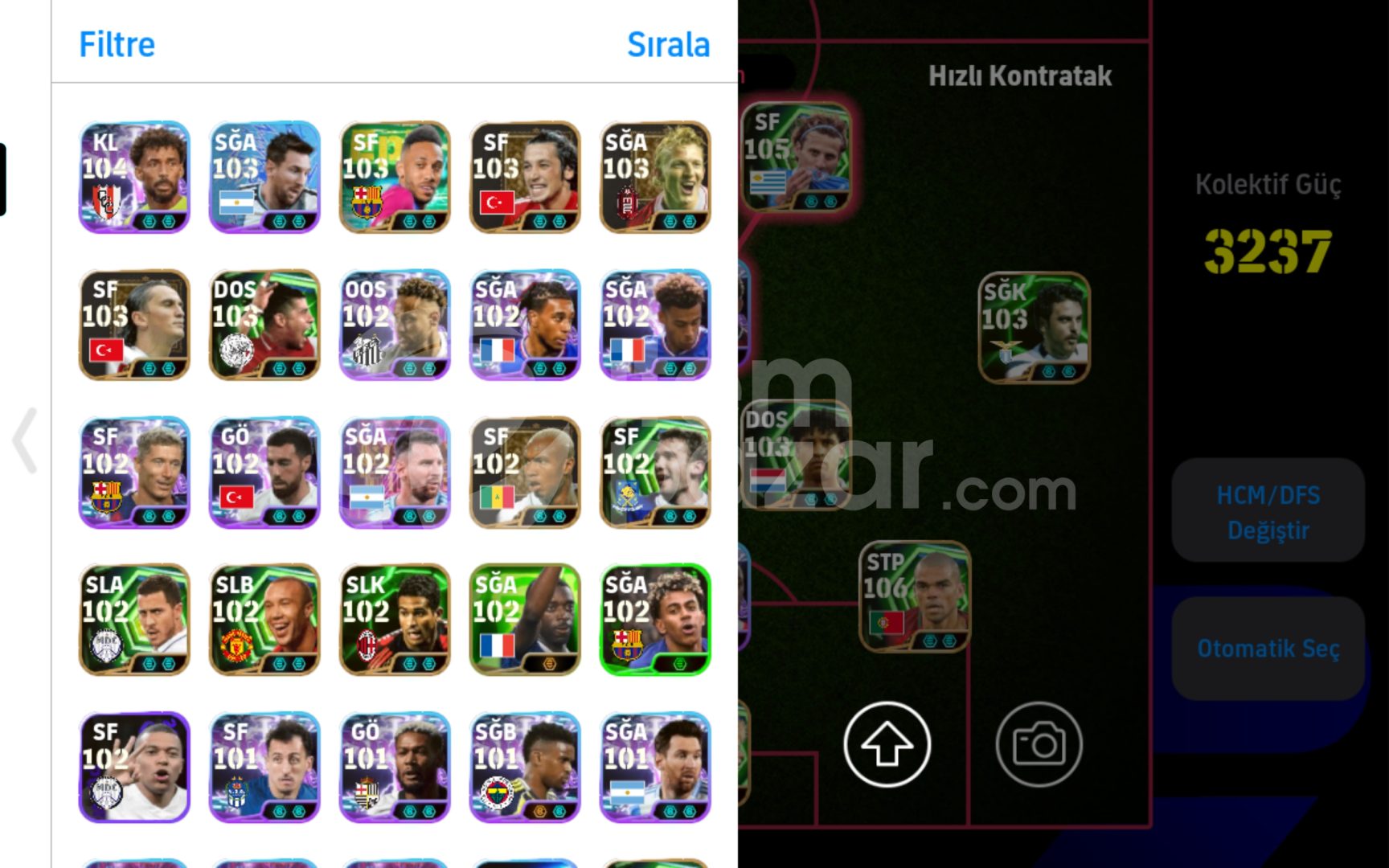 Pes hesabı (acili satılık) 
