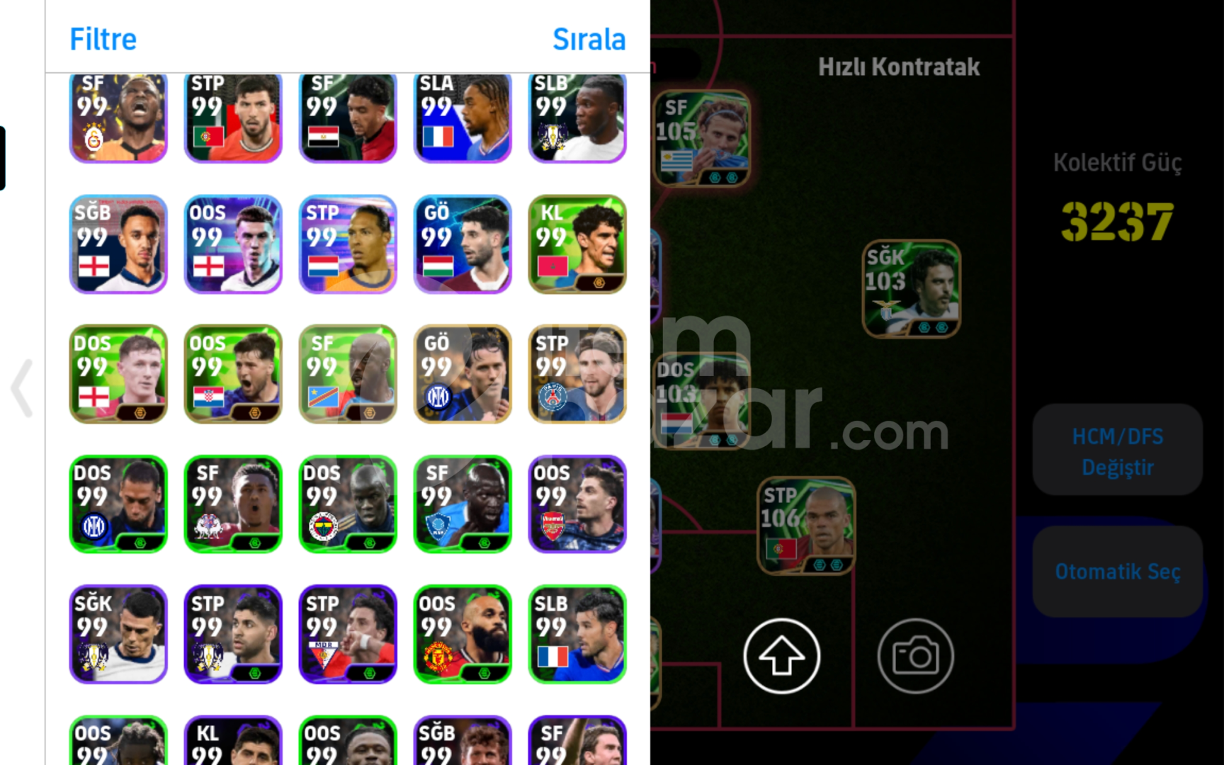Pes hesabı (acili satılık) 