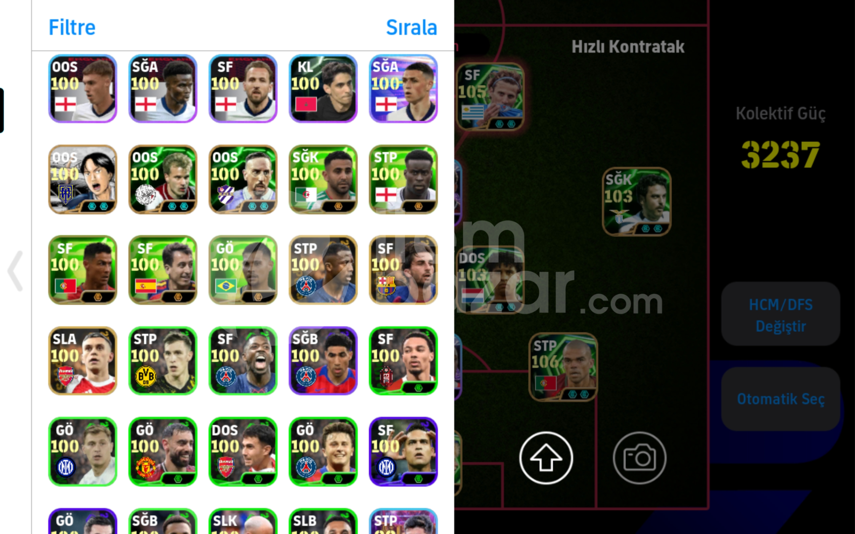 Pes hesabı (acili satılık) 