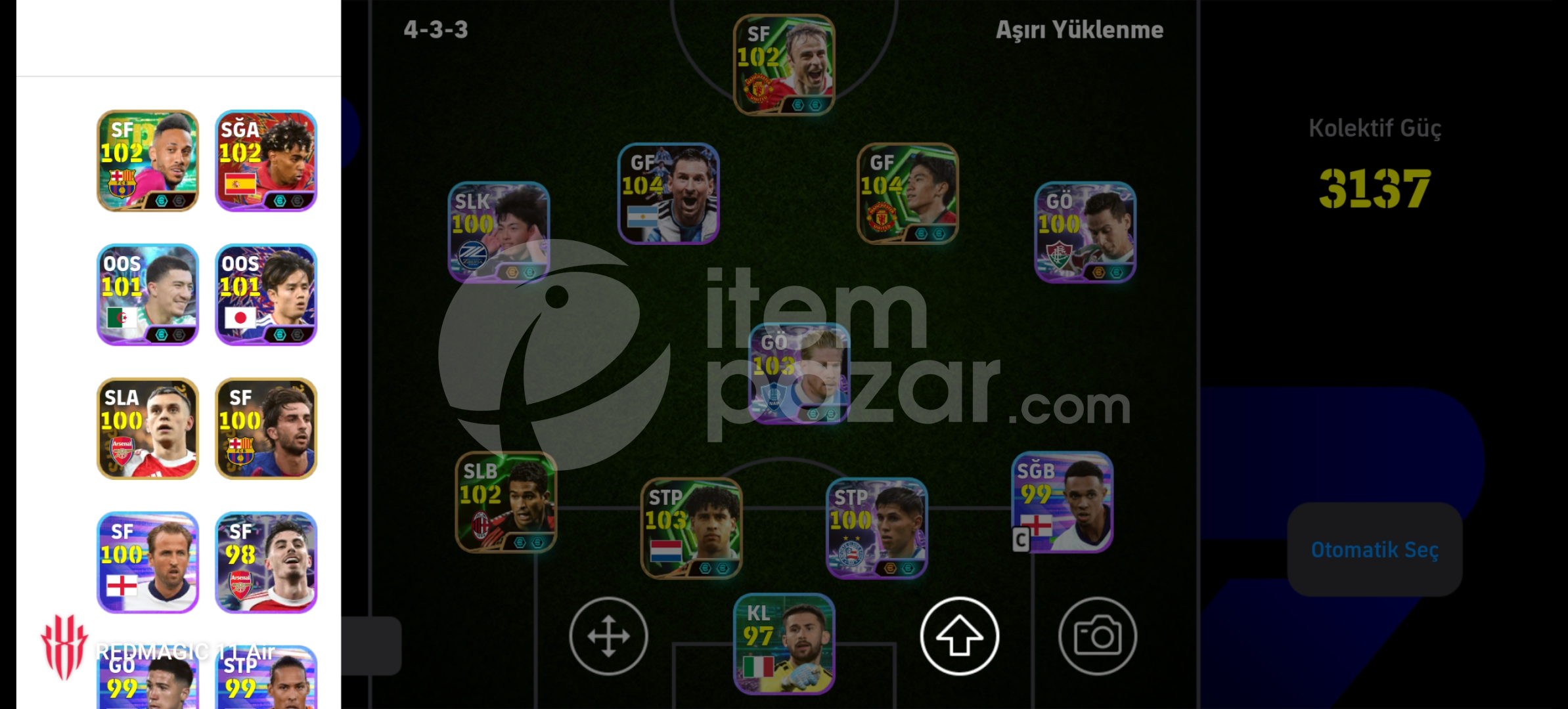 Pes hesap 2 bombacı