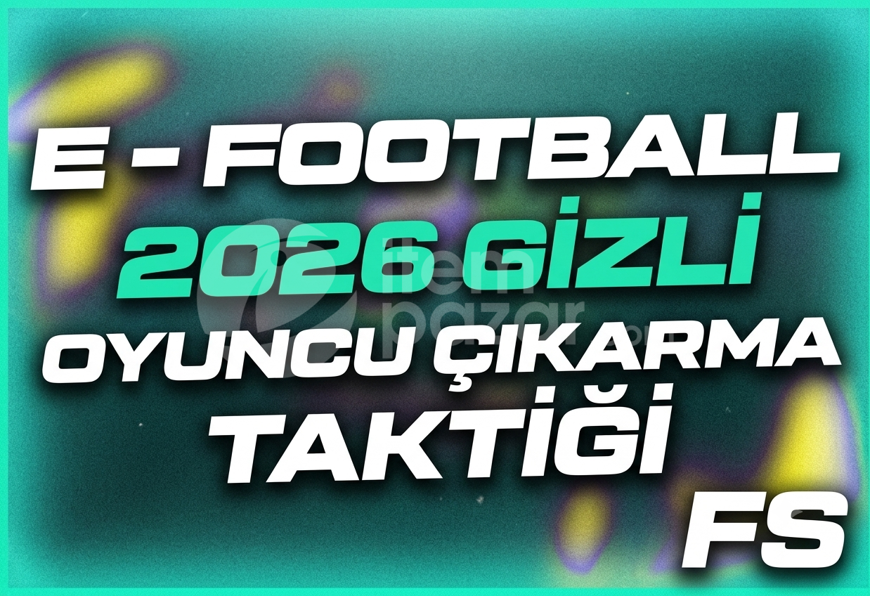 ⭐PES OYUNCU ÇIKARMA BUG'I