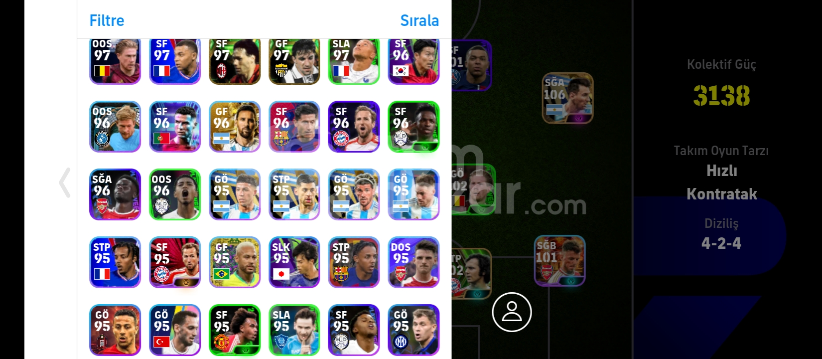 Pes satılık & Takaslık hesap