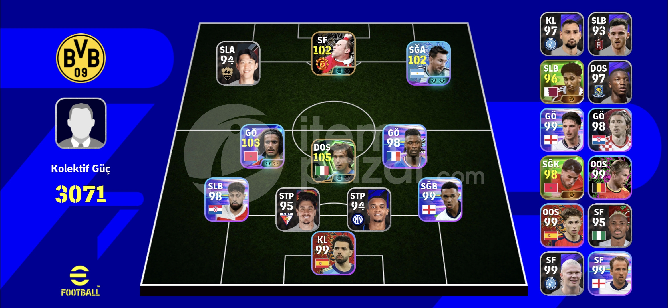 Pirlo,bouddadi,rooney
