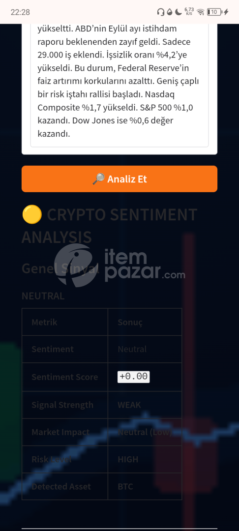 Piyasa Yön Değiştirmeden 1 Adım Önde Ol