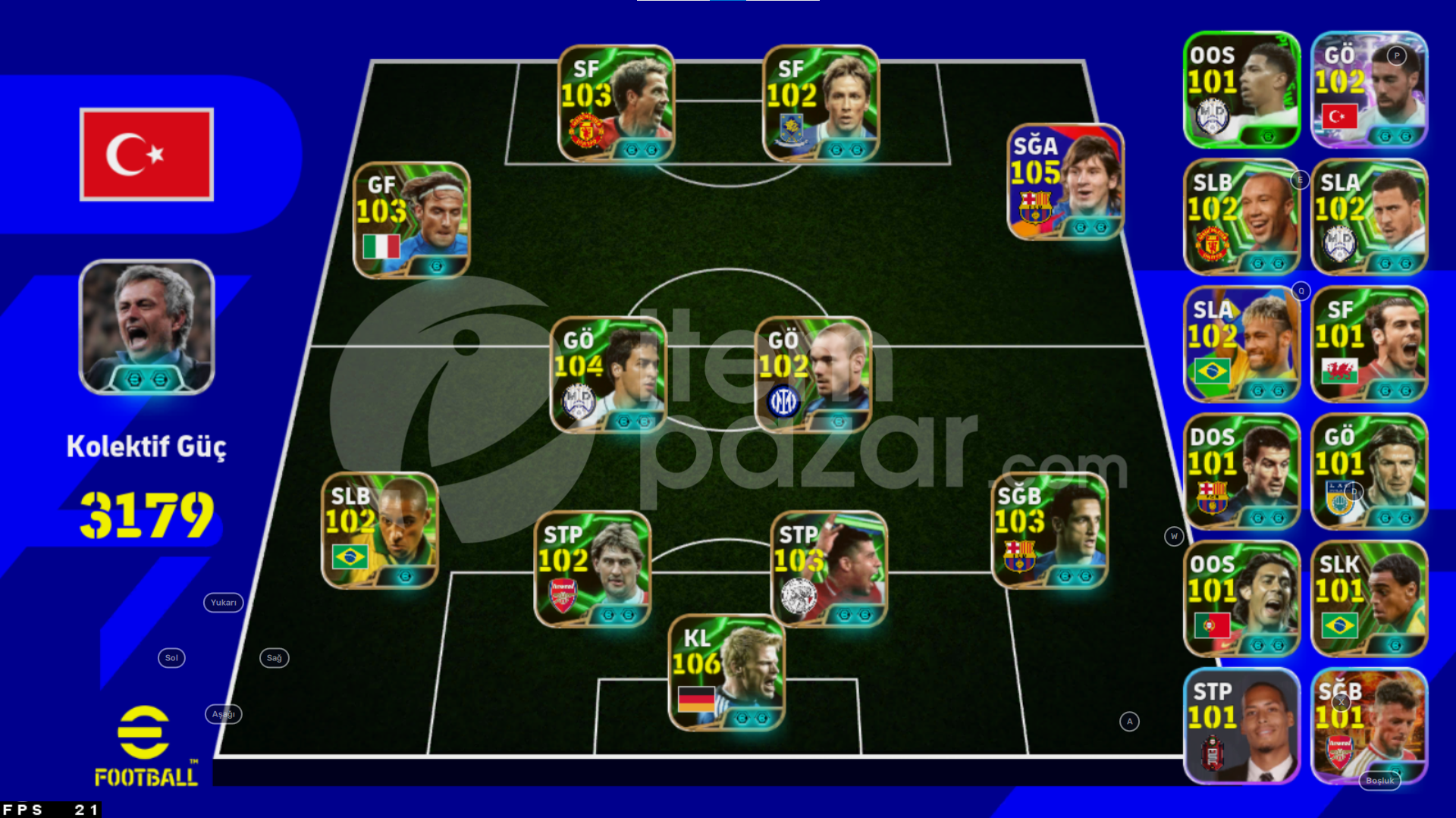 PİYASANIN EN İYİSİ! 106 OVR Kahn + 105 Messi