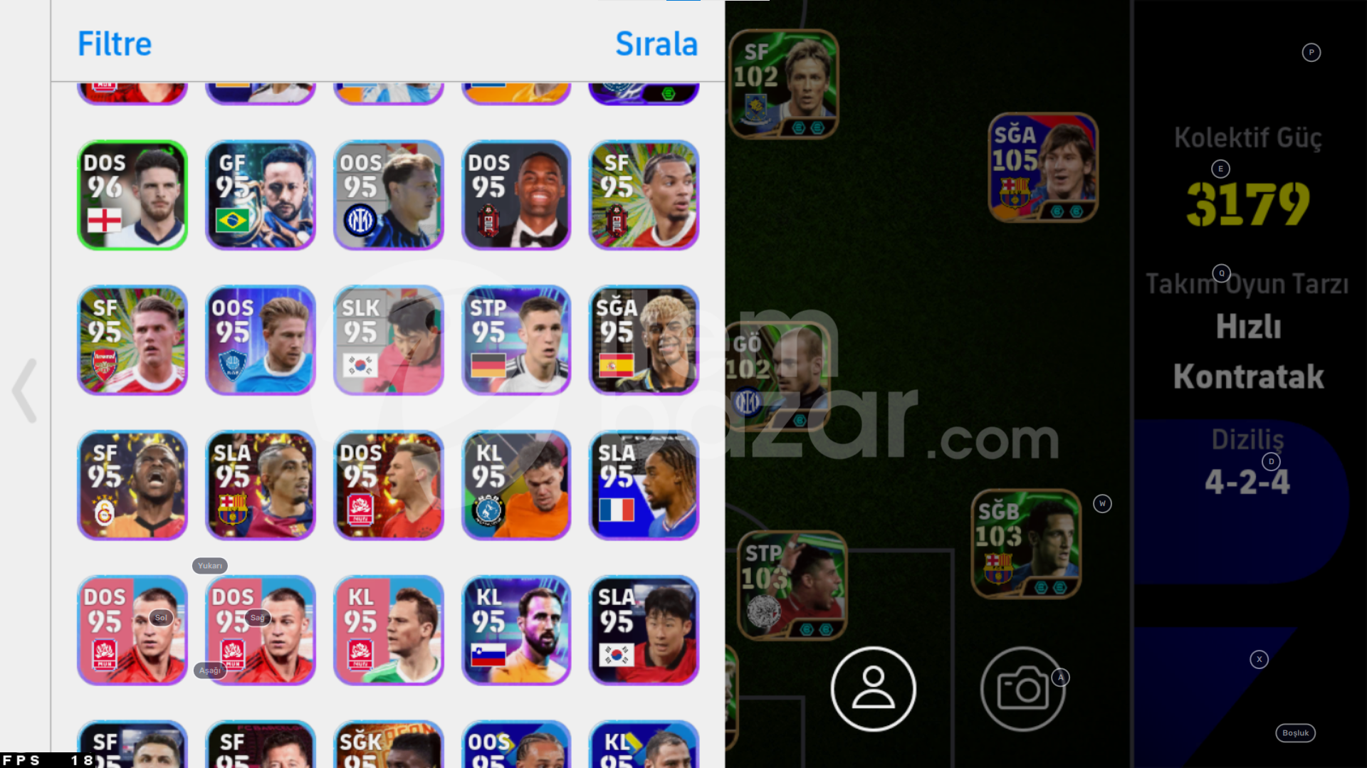 PİYASANIN EN İYİSİ! 106 OVR Kahn + 105 Messi