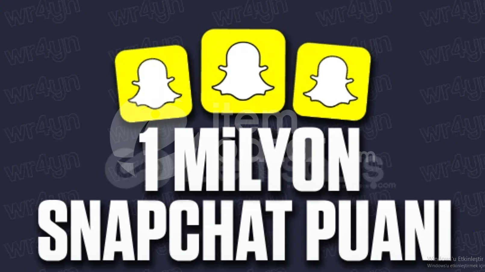 PİYASANIN EN SAĞLAM SNAPCHAT PUAN METHODU