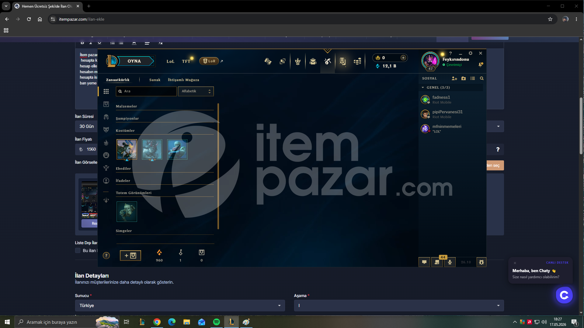 Platinium 4 69 lp güzel hesap 