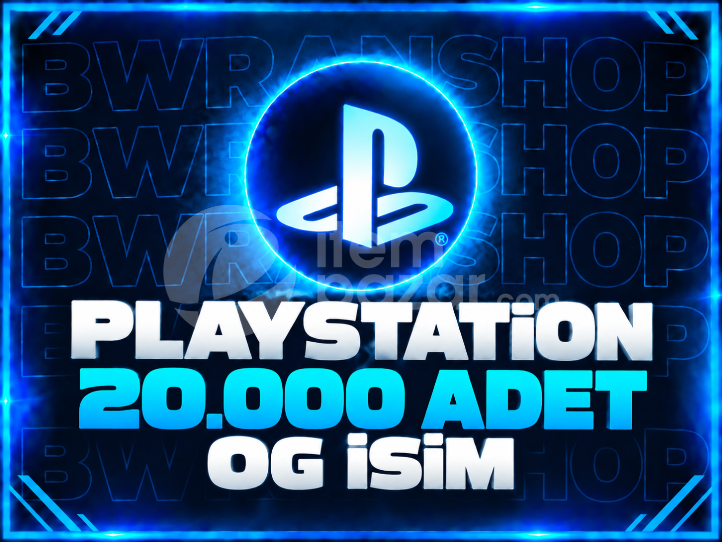 PLAYSTATİON 20.000 ADET OG İSİM