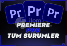 ⭐PREMIERE PRO TÜM SÜRÜMLER ⭐