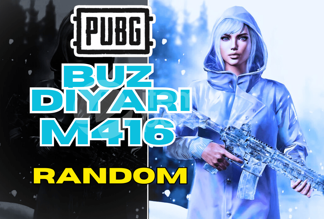 BUZ M416 RANDOM HESAP PUBG