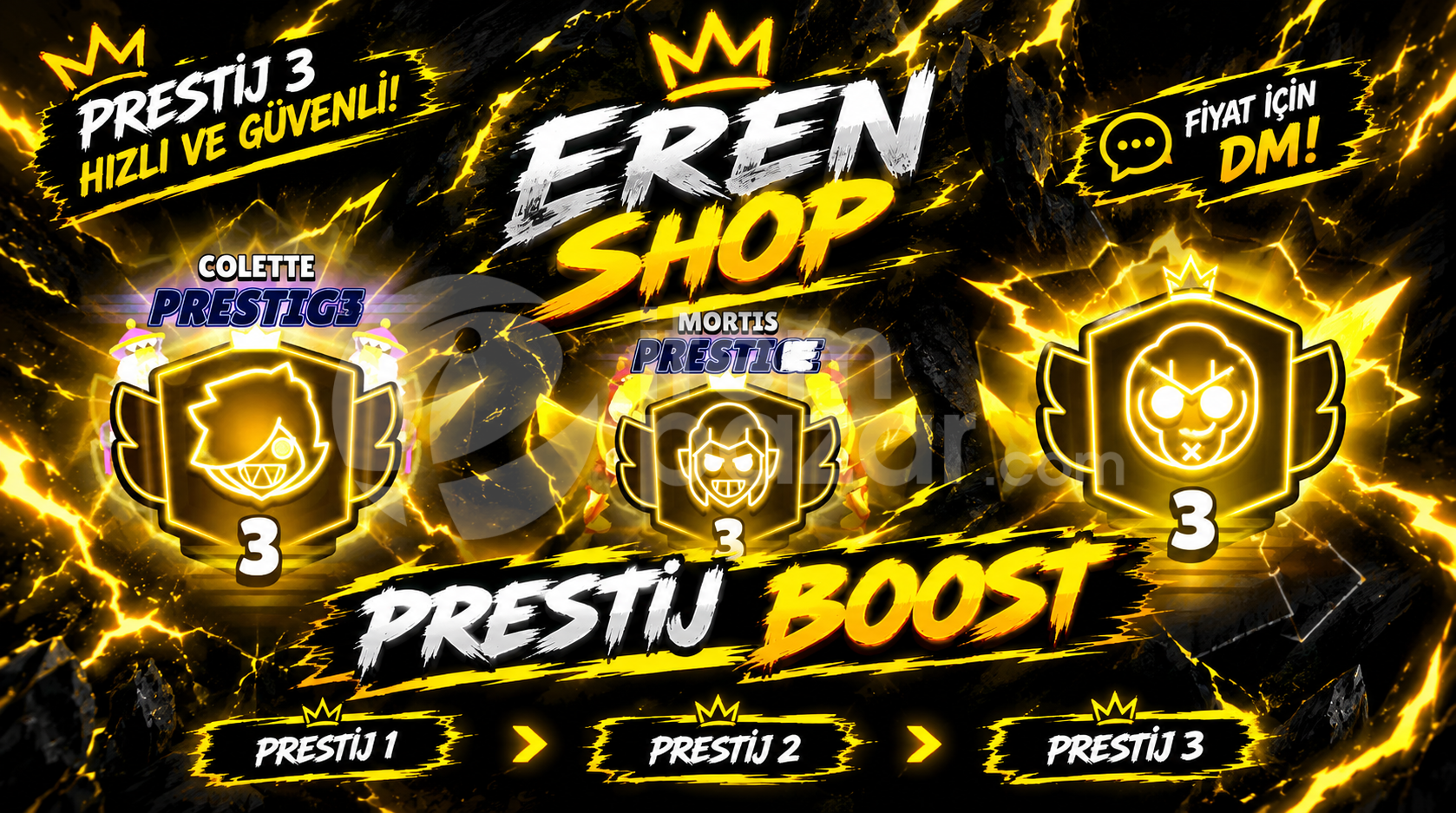 PRESTİJ BOOST | HIZLI & GÜVENLİ | UYGUN FİYAT
