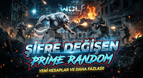 PRİME RÜTBELİ RANDOM EXTRALI FULL HESAPLAR 