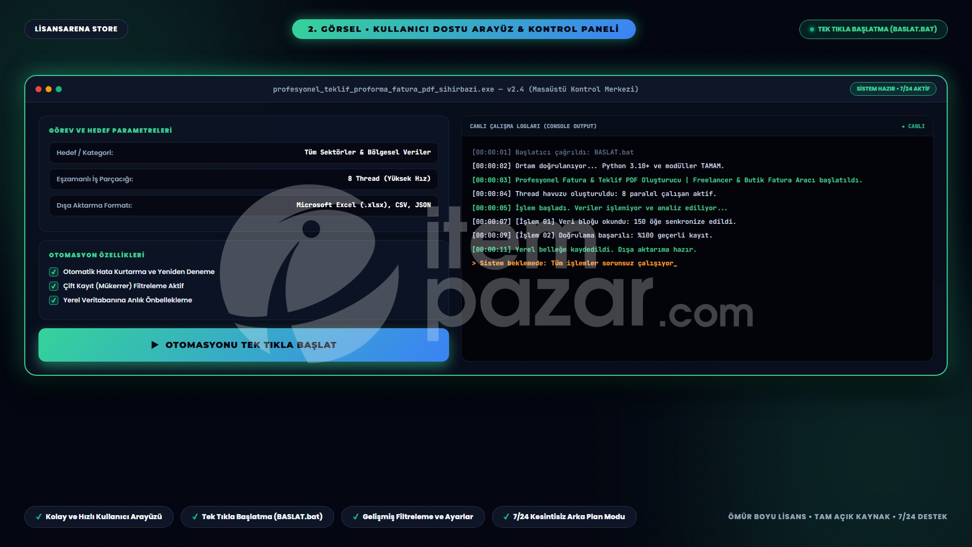 Profesyonel Fatura ve Teklif PDF Oluşturucu -