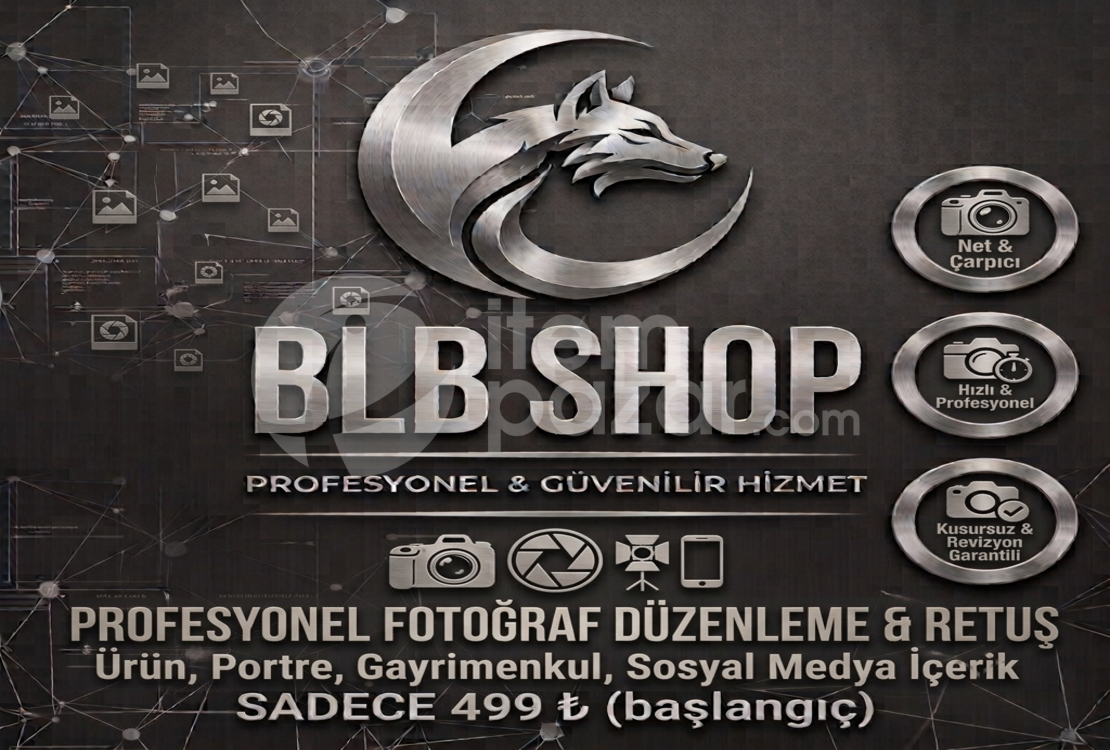 Profesyonel Fotoğraf Düzenleme — BLB SHOP