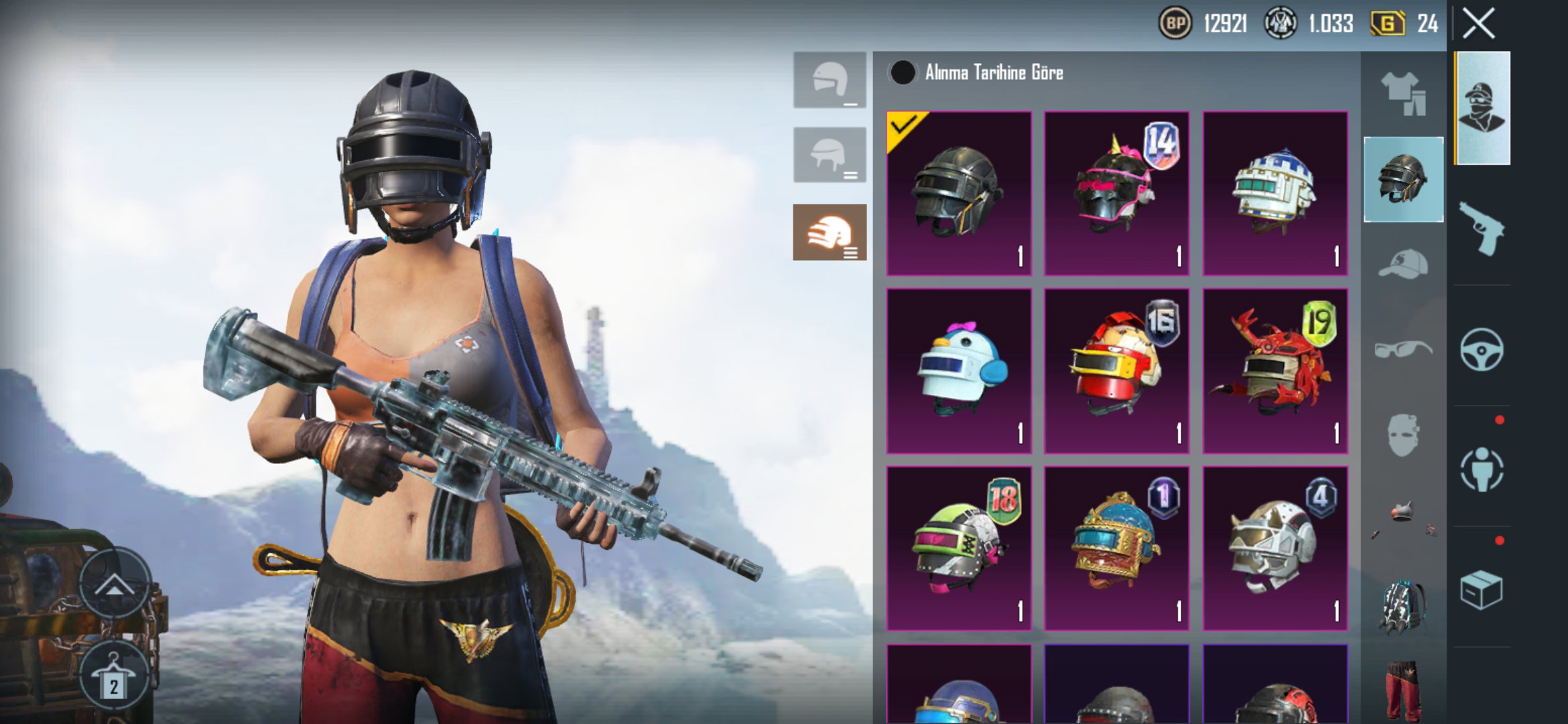 Pubg Geliştirilebilir 2 Silahlı Hesap