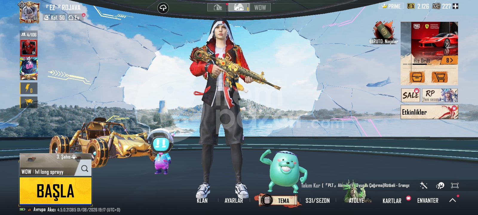 Pubg güzel hesap 