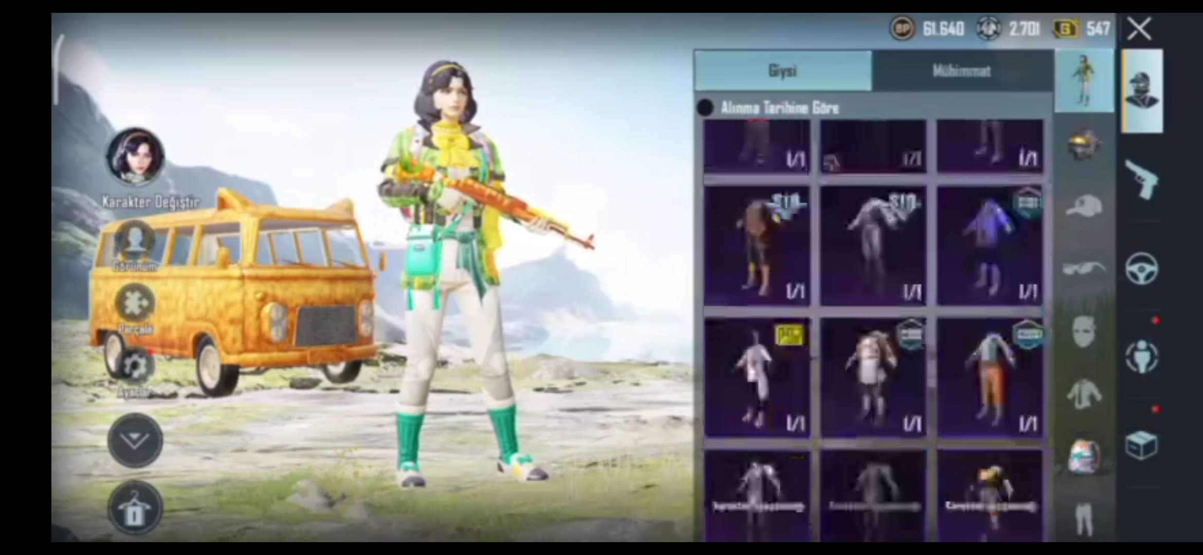 PUBG Hesap ANNA KARAKTER 