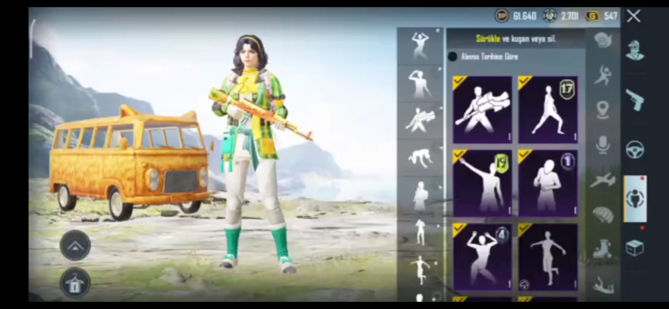 PUBG Hesap ANNA KARAKTER 