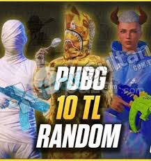 PUBG MOBİLE 10 TL RANDOM HESAP
