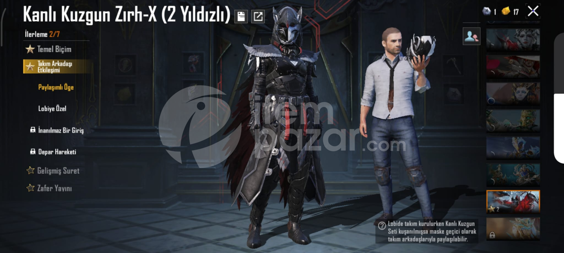 PUBG MOBİLE 2 X SUİT 4SV SCARL
