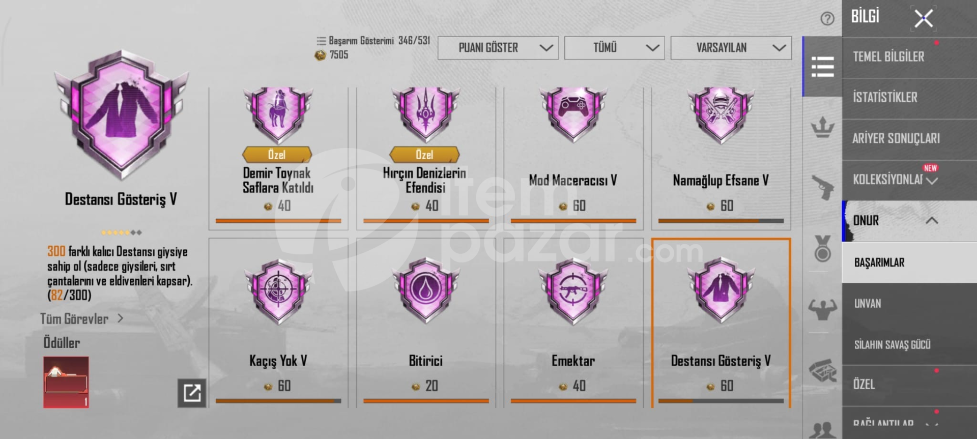 PUBG MOBİLE 5.SEVİYE BUZ M4 HESAP