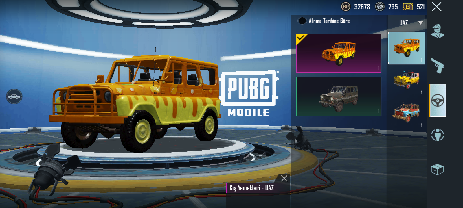 Pubg Mobile bırakıcam alan varmı?
