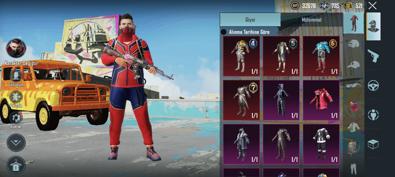 Pubg Mobile bırakıcam alan varmı?