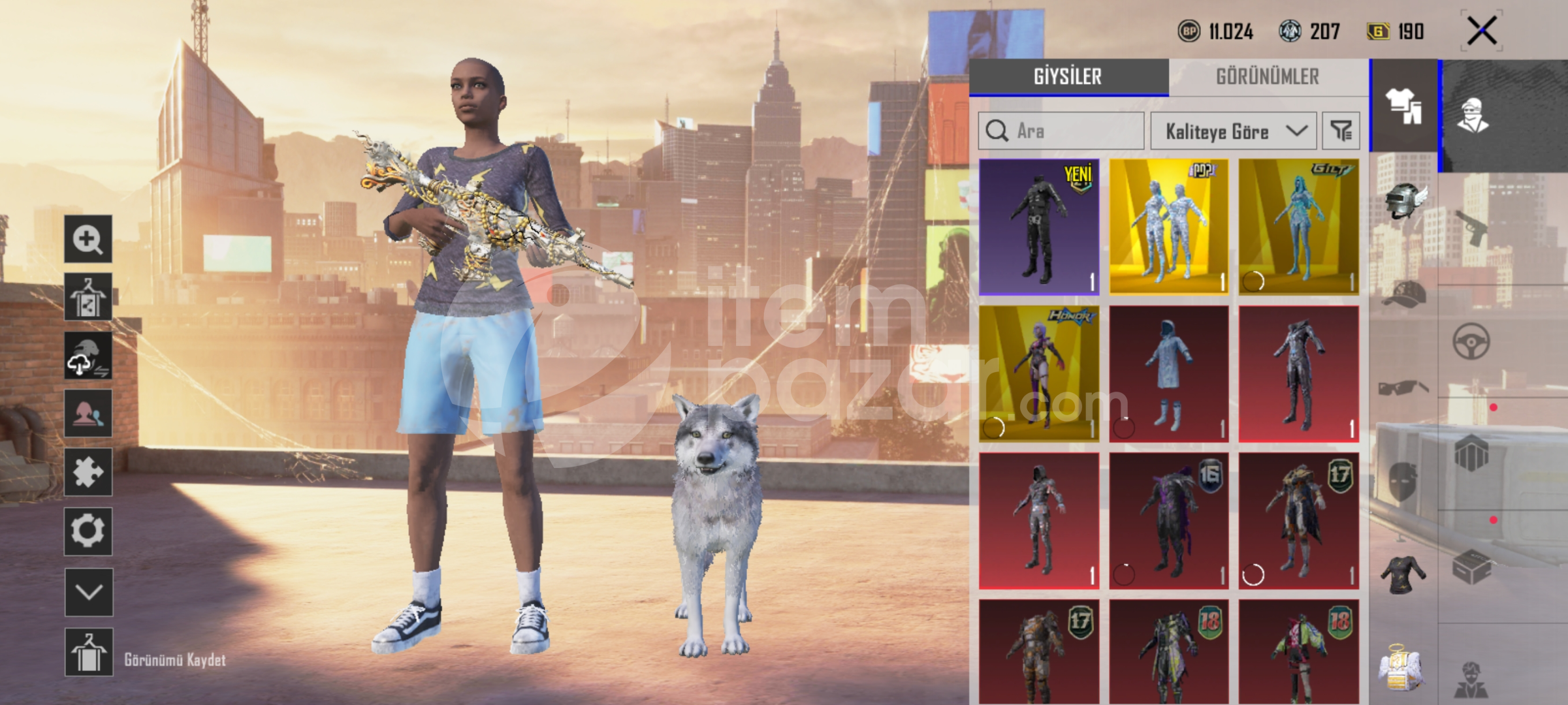PUBG MOBİLE EMEK HESABIM SATILIKTIR