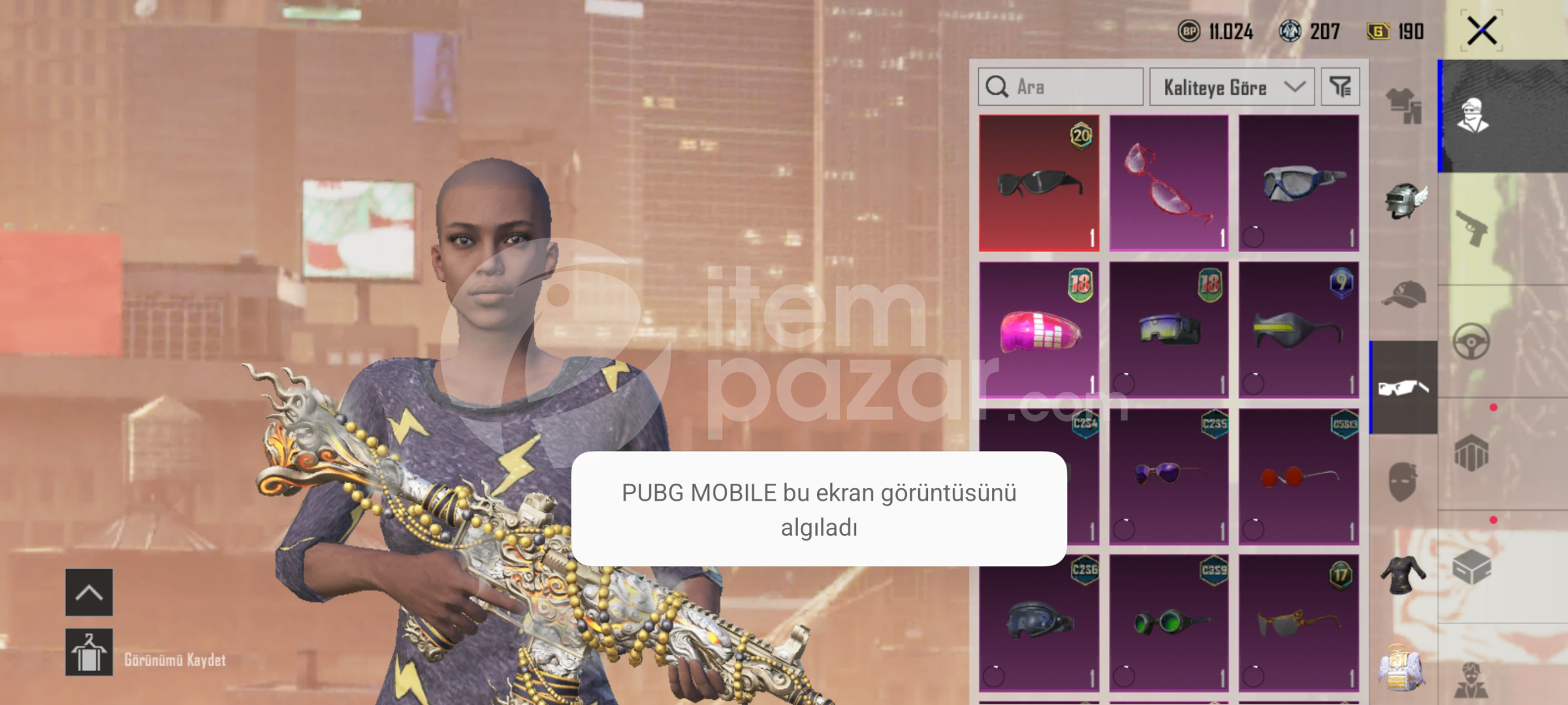PUBG MOBİLE EMEK HESABIM SATILIKTIR