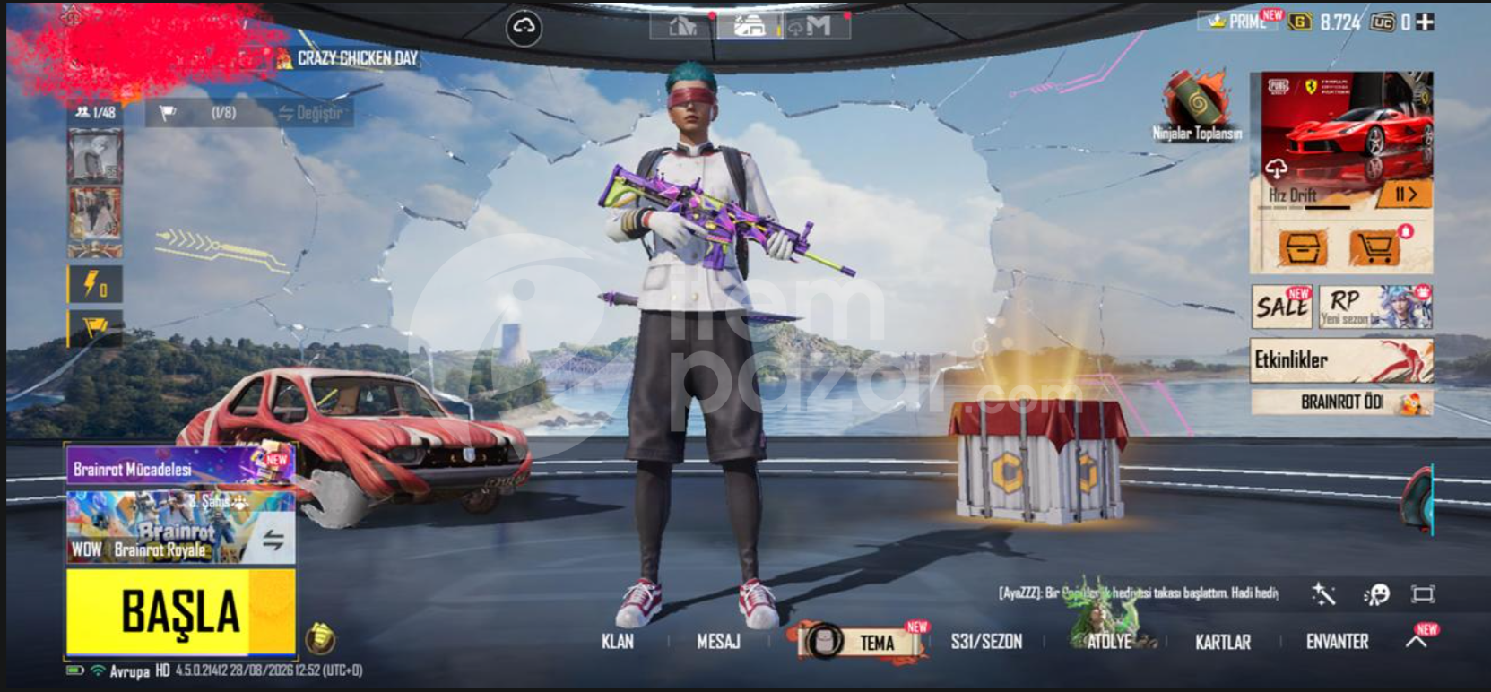 Pubg Mobile Günlük 175tl