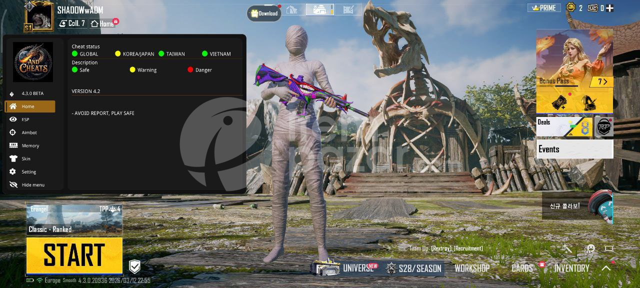 PUBG MOBİLE HESAP GARANTİLİ H!LE BANSIZ