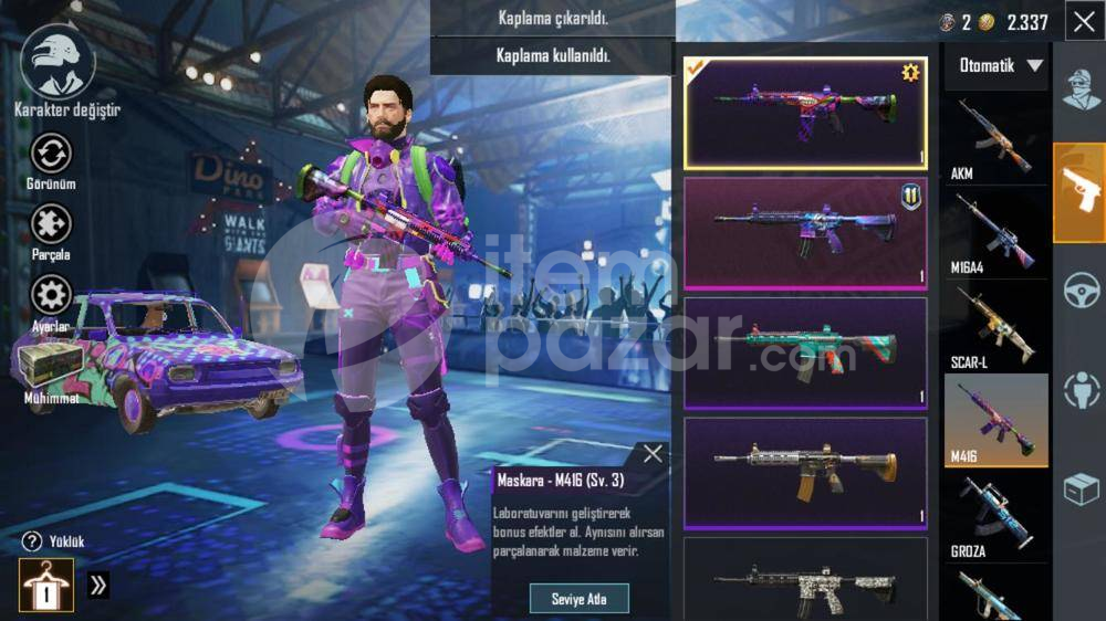 PUBG Mobile Premium Random Hesap !MİN 50 LVL!