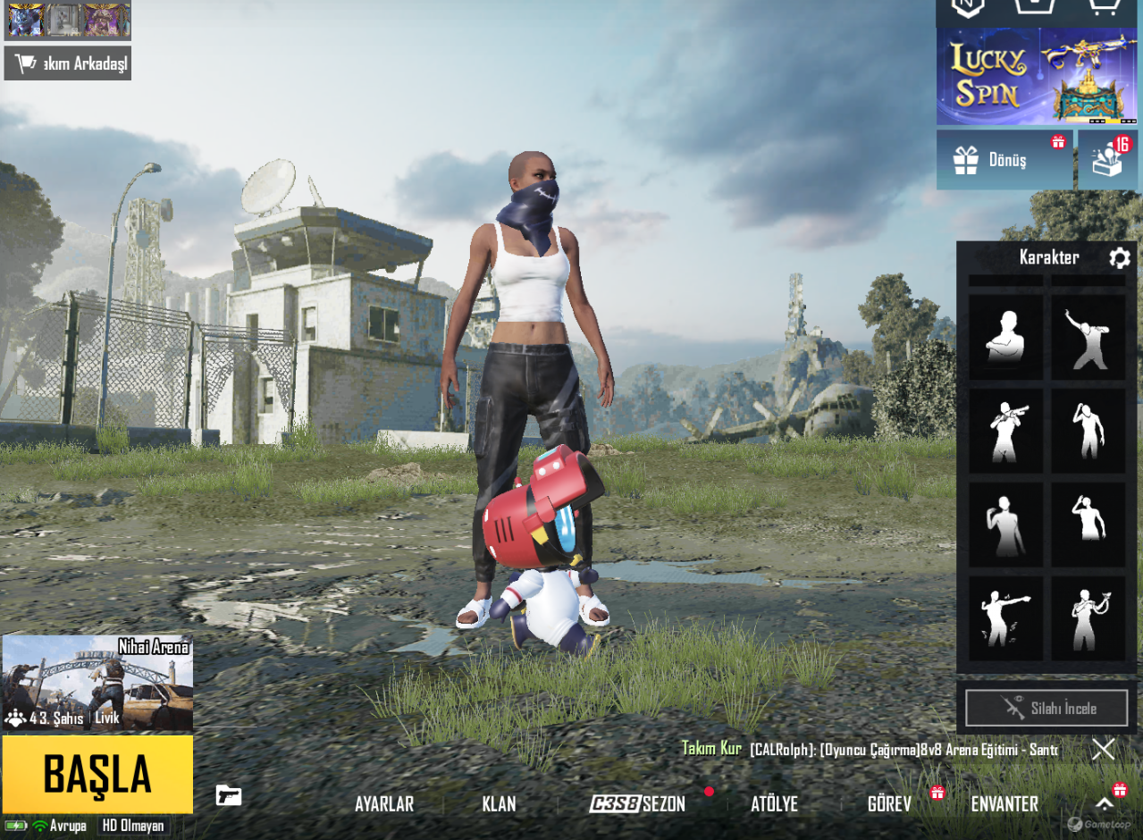 Pubg tmd hesap! emek hesabı