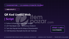 QR Kod Uretici Web | Script | #057