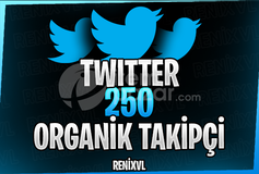 ORGANIK | 250 TWITTER TAKIPCI
