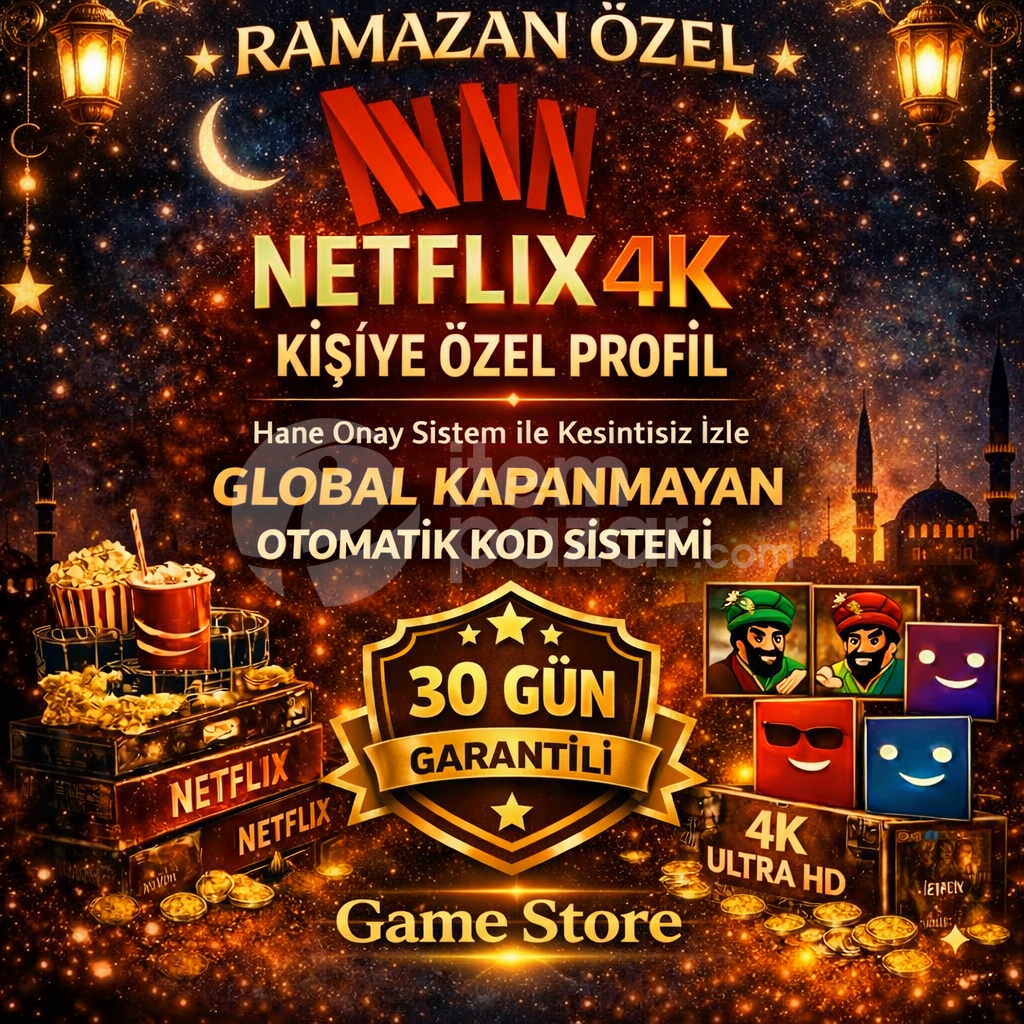⭐RAMAZAN ÖZEL⭐KİŞİYE ÖZEL 4KUHD⭐30 GÜN İZLE✅