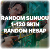 VALORANT RANDOM SUNUCU 1-120 SKIN GARANTİLİ 