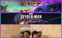 Ratchet & Clank + Miles Morales + Uncharted