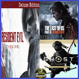 RE Requiem Deluxe + Tlou2 + Ghost