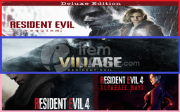 RE Requiem Deluxe + Village + RE4 Sepharate