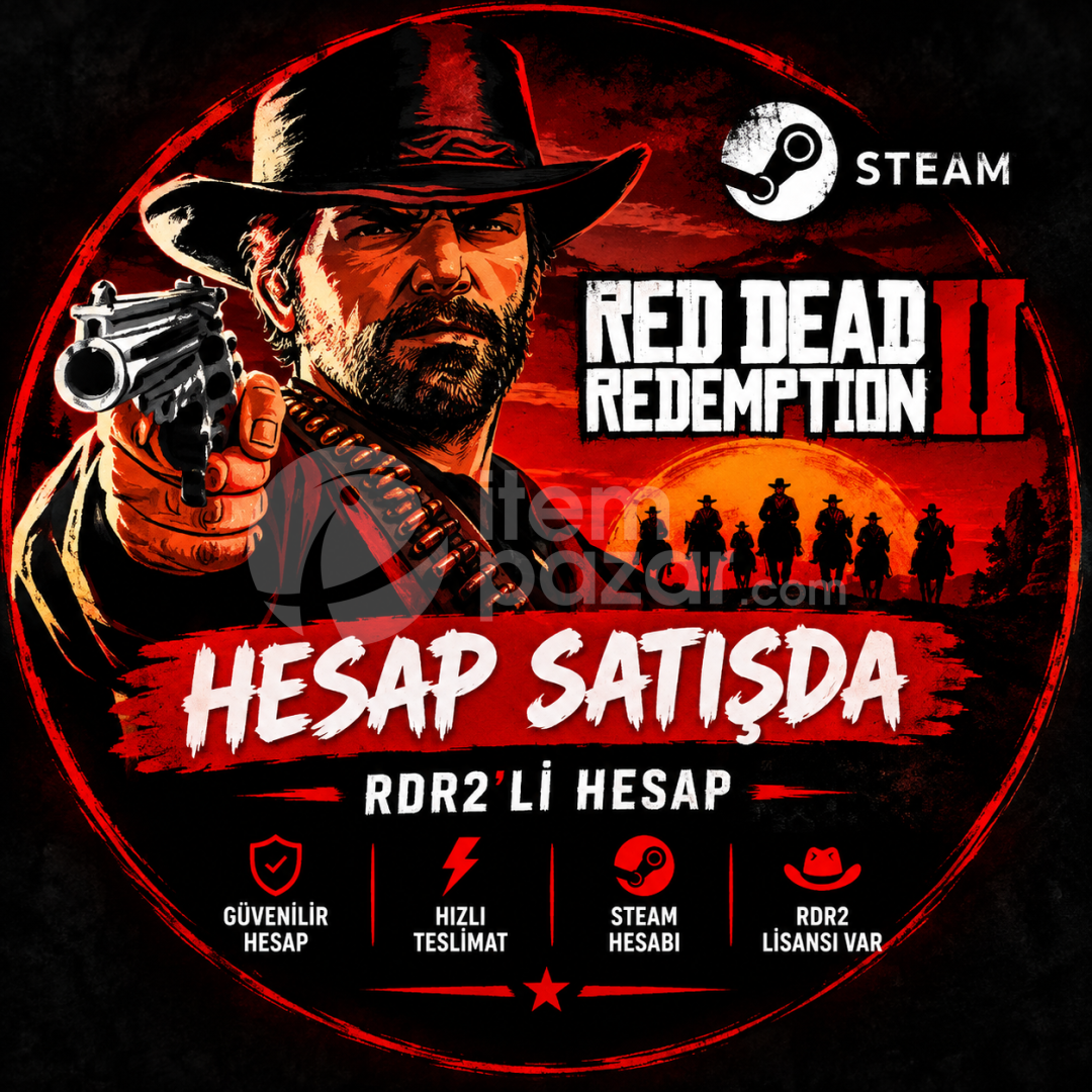 read redemption 2 steam hesabı