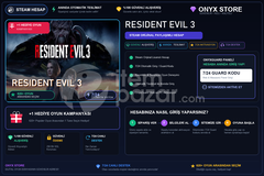 Resident Evil 3 Garantili + Hediye